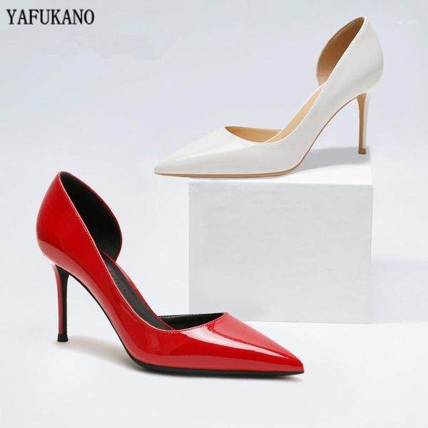dress shoes womens nude patent leather pointed toe high heels 10cm thin heel pumps wedding party office ladies plus size 33-421, Black
dress shoes womens nude patent leather pointed toe high heels 10cm thin heel pumps wedding party office ladies plus size 33-421, Black