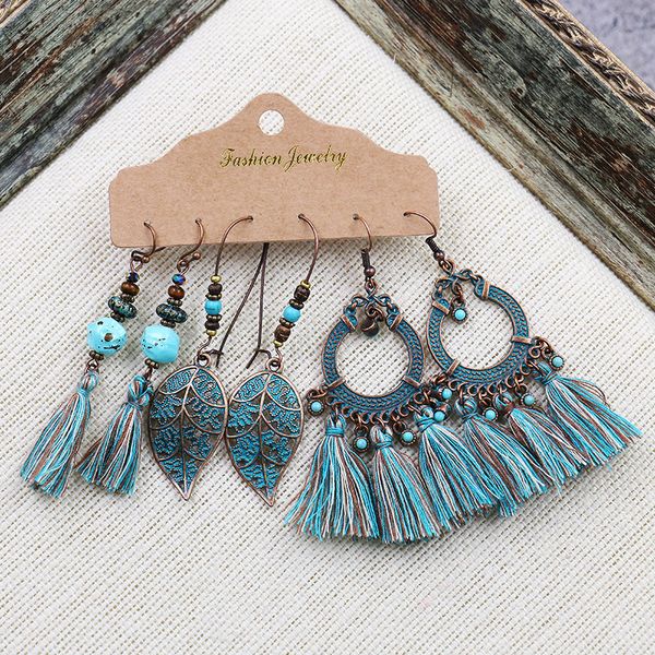 new fashion tassel earrings ethnic style big earrings women party favor combination suit 3pairs/sets t10i48 256 g2
new fashion tassel earrings ethnic style big earrings women party favor combination suit 3pairs/sets t10i48 256 g2