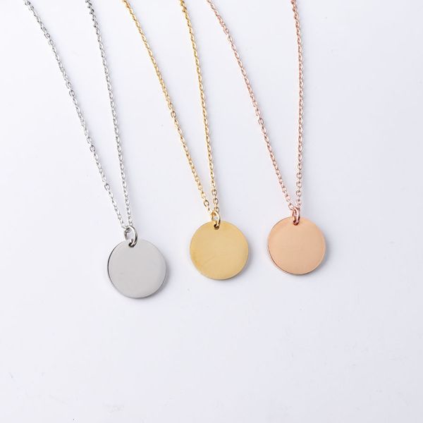 minimalist steel gold new round blank stainless dog tag coin pendant necklace jewelry for buyer own, Silver
minimalist steel gold new round blank stainless dog tag coin pendant necklace jewelry for buyer own, Silver