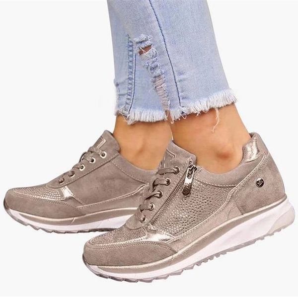fashion sneakers women casual shoes thick sole soft fashion ladies shoes plus size 42 a2544 #us57, Black
fashion sneakers women casual shoes thick sole soft fashion ladies shoes plus size 42 a2544 #us57, Black