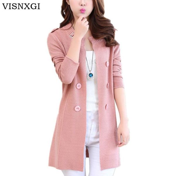 visnxgi women casual long knitted cardigan autumn jacket fashion ladies loose solid color button design sweater jacket pink 4xl, Black;brown
visnxgi women casual long knitted cardigan autumn jacket fashion ladies loose solid color button design sweater jacket pink 4xl, Black;brown