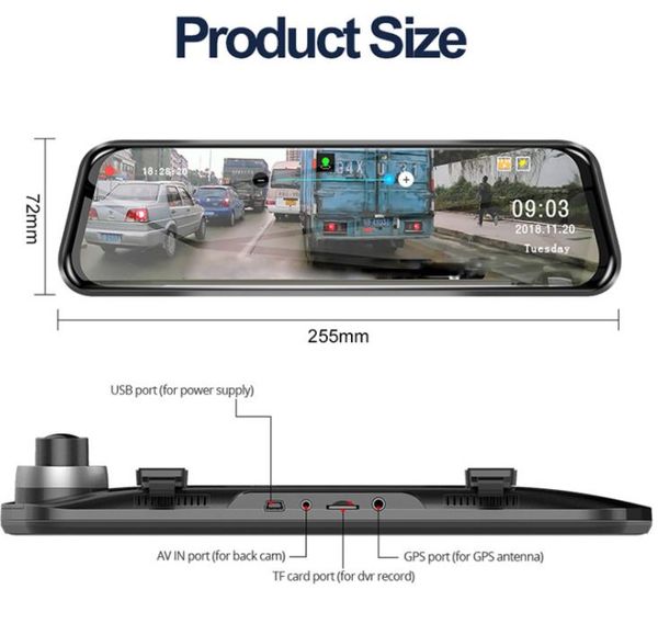 auto electronics streaming media explosion selling driving recorder dual-lens reversing imaging radar integrated machine car dvr
auto electronics streaming media explosion selling driving recorder dual-lens reversing imaging radar integrated machine car dvr
