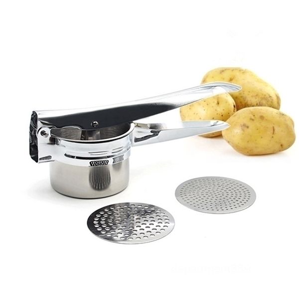 a-new design 1 pc masher stainless steel potato ricer large sturdy puree vegetable fruit juicer press maker
a-new design 1 pc masher stainless steel potato ricer large sturdy puree vegetable fruit juicer press maker