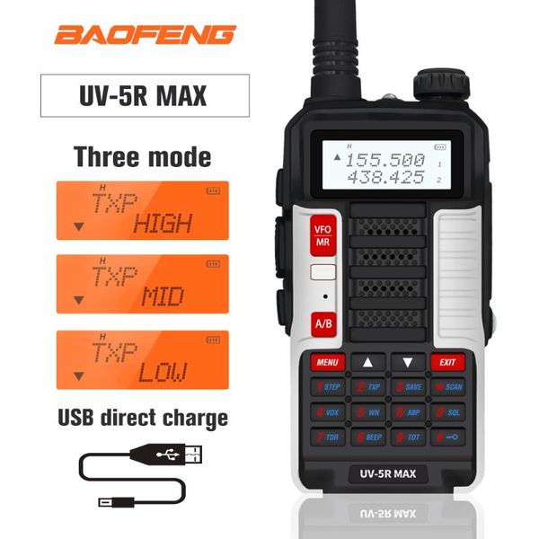 walkie talkie baofeng uv-5r max 10w uv5r dual band two way radio usb charge portable ham cb uv 5r fm transceiver
walkie talkie baofeng uv-5r max 10w uv5r dual band two way radio usb charge portable ham cb uv 5r fm transceiver