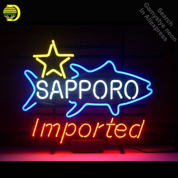 sapporo imported neon sign handcrafted fish star neon bulbs sign glass tube custom logo iconic wall signs personalized advertise
sapporo imported neon sign handcrafted fish star neon bulbs sign glass tube custom logo iconic wall signs personalized advertise