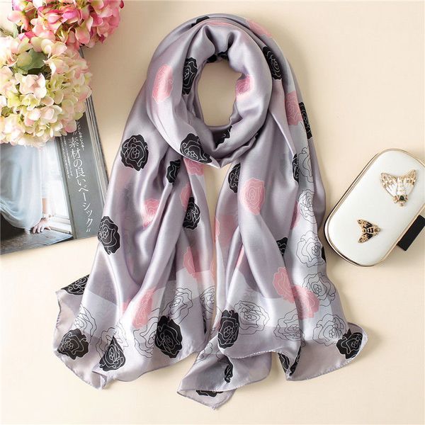 2021 silk scarf spring and autumn with winter rose silk scarf western fashion female scarf versatile thin shawl, Blue;gray
2021 silk scarf spring and autumn with winter rose silk scarf western fashion female scarf versatile thin shawl, Blue;gray