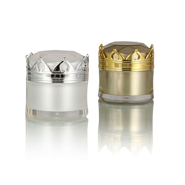 5g/10g/15g crown jar empty cosmetic eye cream lip oil acrylic bottle refillable lotion sample pack containers dhc1736
5g/10g/15g crown jar empty cosmetic eye cream lip oil acrylic bottle refillable lotion sample pack containers dhc1736