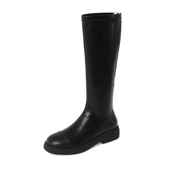 female knee high boots ladies winter genuine leather winter shoes woman office lady working tight high boots, Black
female knee high boots ladies winter genuine leather winter shoes woman office lady working tight high boots, Black