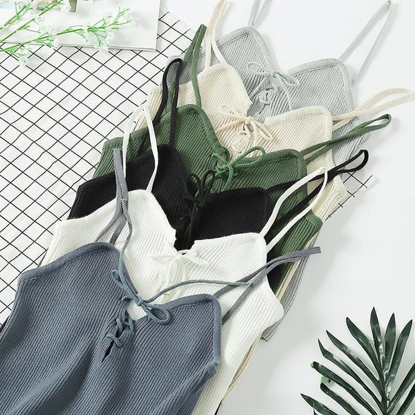 women's tanks & camis tank bandage lace up ccrop knit vvest female summer wear inside strap sleeveless retro 2021 fashion1, White
women's tanks & camis tank bandage lace up ccrop knit vvest female summer wear inside strap sleeveless retro 2021 fashion1, White