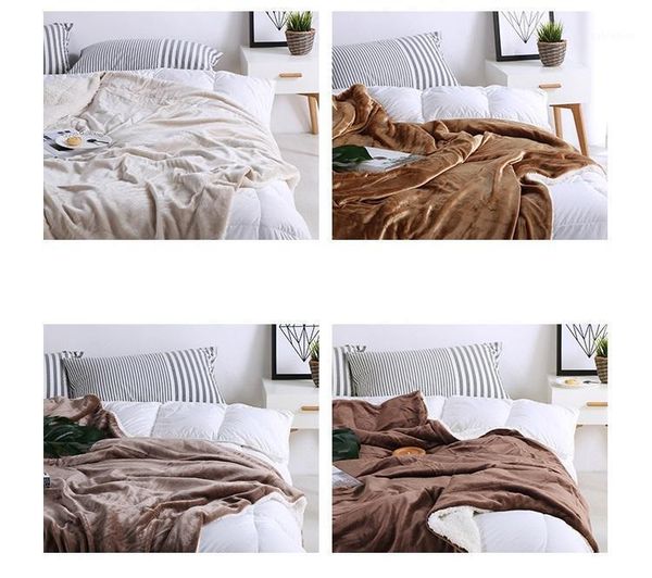2020 throw blanket soft solid blanket on sofa bed plane travel plaids fleece blankets fluffy warm cobertor1
2020 throw blanket soft solid blanket on sofa bed plane travel plaids fleece blankets fluffy warm cobertor1