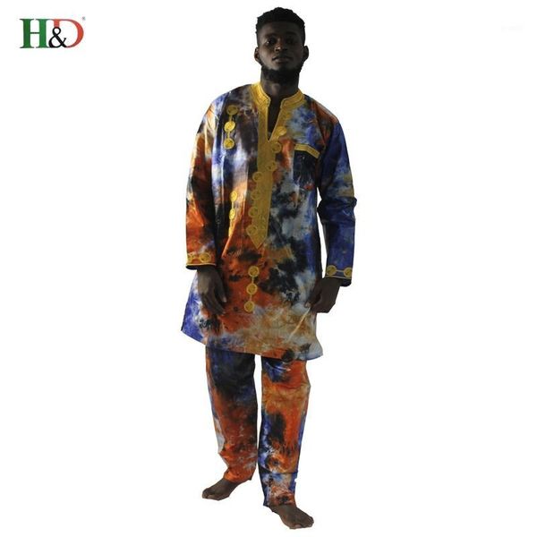 h&d 2020 dashiki african men clothes riche bazin embroidery dashiki print long sleeve shirts pant set for mens clothing1, Red
h&d 2020 dashiki african men clothes riche bazin embroidery dashiki print long sleeve shirts pant set for mens clothing1, Red