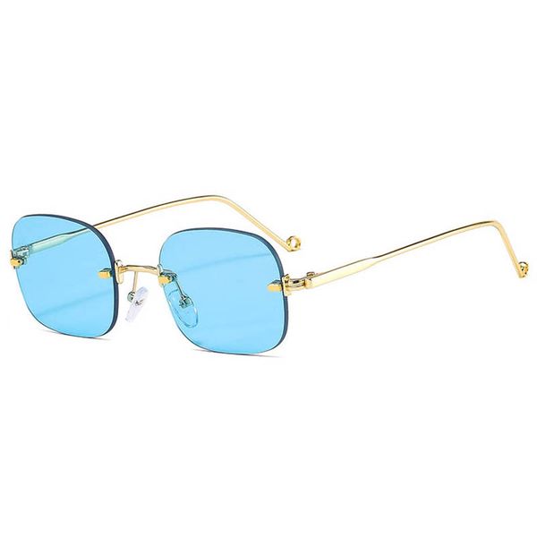 retro small square sun glasses men and women trend rimless sunglasses metal temples 10 colors wholesale, White;black
retro small square sun glasses men and women trend rimless sunglasses metal temples 10 colors wholesale, White;black