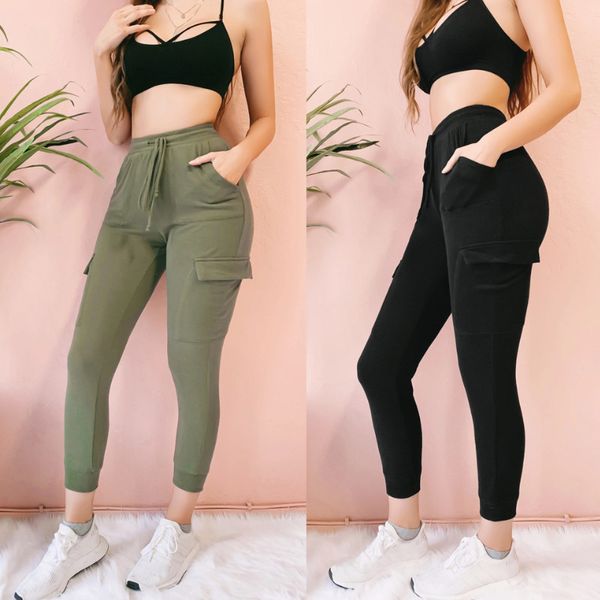 women sweatpants high waist lace up stretch sports pants casual ladies girls pocket long pants joggers 201109, Black;white
women sweatpants high waist lace up stretch sports pants casual ladies girls pocket long pants joggers 201109, Black;white