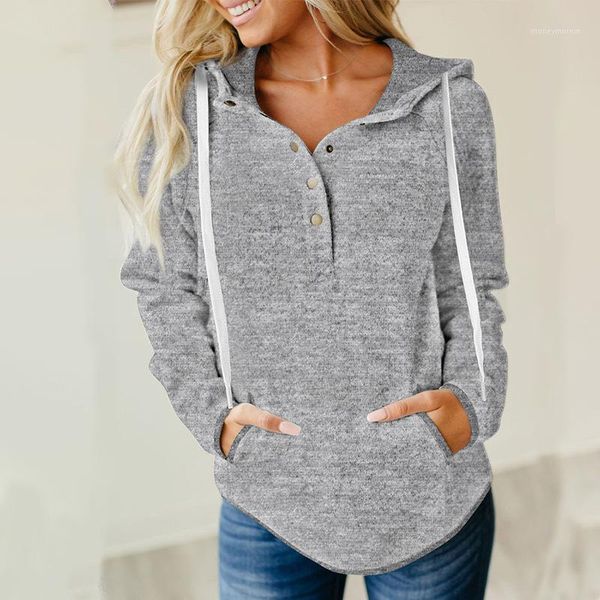 shi ying hoodie female europe and america long sleeve solid color casual hooded pocket button lanyard women's hoodie 25371, Black
shi ying hoodie female europe and america long sleeve solid color casual hooded pocket button lanyard women's hoodie 25371, Black