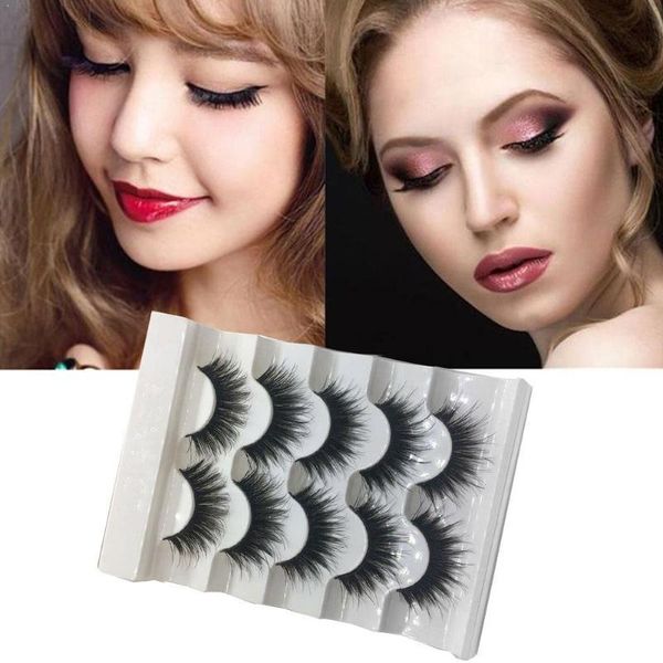 5 pairs stage false eyelashes fake eyelash 100% handmade mink comfortable strip eyelashes curly natural full 3d makeup long q6u4
5 pairs stage false eyelashes fake eyelash 100% handmade mink comfortable strip eyelashes curly natural full 3d makeup long q6u4