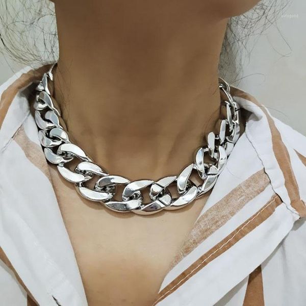 punk gold ccb chain necklace choker for women vintage cross chain charm necklace hip hop jewelry female accessories gift1, Golden;silver
punk gold ccb chain necklace choker for women vintage cross chain charm necklace hip hop jewelry female accessories gift1, Golden;silver