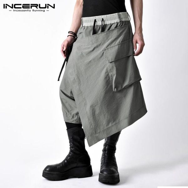 incerun loose pockets pantalones men fashion solid pants men irregular drop crotch trousers mens drawstring streetwear pants 5xl, Black
incerun loose pockets pantalones men fashion solid pants men irregular drop crotch trousers mens drawstring streetwear pants 5xl, Black