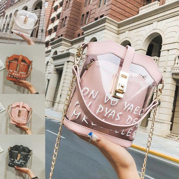 women ladies large multi pocket transparent pvc messenger bag composite shoulder bag
women ladies large multi pocket transparent pvc messenger bag composite shoulder bag