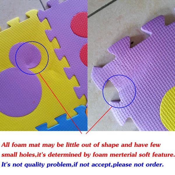 10шт set pack baby puzzle мат baby играть коврик головоломка мат eva foam дети ковер мозаика пол играть коврики для младенцев ползучей wmtaj
10шт set pack baby puzzle мат baby играть коврик головоломка мат eva foam дети ковер мозаика пол играть коврики для младенцев ползучей wmtaj