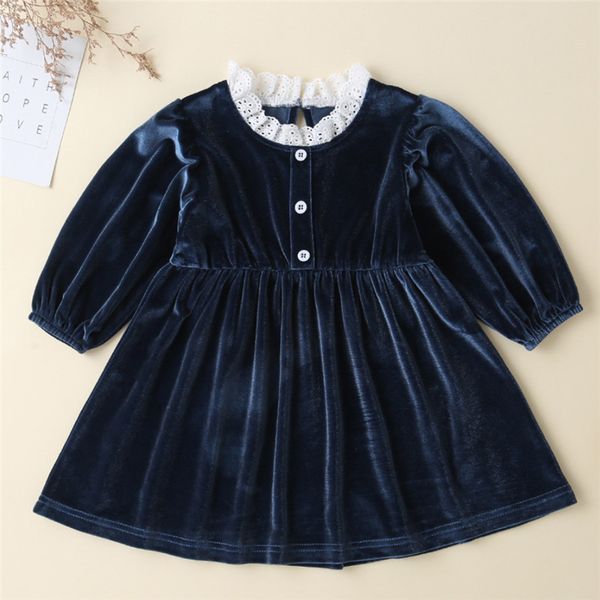 baby girls fashion lace patchwork velvet dress sweet solid color round neck long-sleeved children dress 3-24 months q1117, Red;yellow
baby girls fashion lace patchwork velvet dress sweet solid color round neck long-sleeved children dress 3-24 months q1117, Red;yellow
