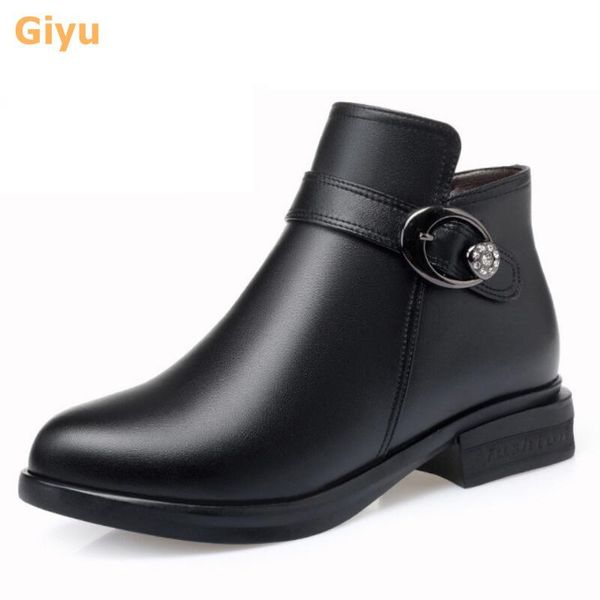 boots women's low heel genuine leather short winter wool bootie 2021 round head black plus size shoes snow ankle 35-43
boots women's low heel genuine leather short winter wool bootie 2021 round head black plus size shoes snow ankle 35-43