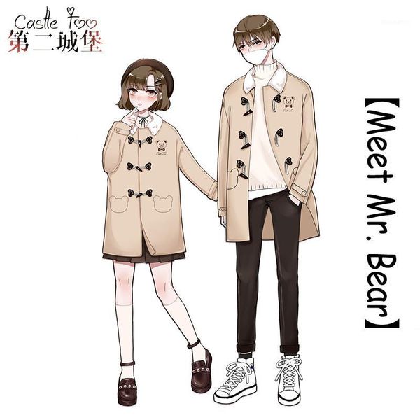 lolita coat original design meet mr.bear harajuku autumn and winter lovers woolen coat new product1, Black;red
lolita coat original design meet mr.bear harajuku autumn and winter lovers woolen coat new product1, Black;red