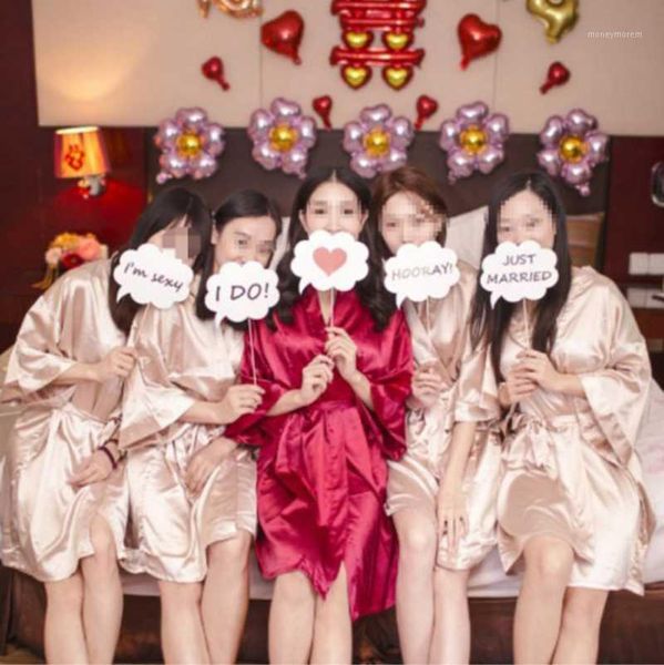 women's sleepwear two pieces women nightgown sets satin silk wedding kimono bride cardigan bath robes + solid halter underwear sleep dr, Black;red
women's sleepwear two pieces women nightgown sets satin silk wedding kimono bride cardigan bath robes + solid halter underwear sleep dr, Black;red