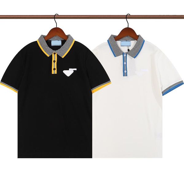 Summer Mens Polos Designer Polo Shirts With Letters High Quality Men Casual Tees Short Sleeve Tops 2 Colors Optional, White
Summer Mens Polos Designer Polo Shirts With Letters High Quality Men Casual Tees Short Sleeve Tops 2 Colors Optional, White