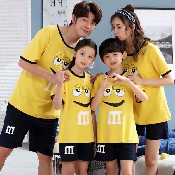 family matching summer pajamas cartoon mother and daughter clothes mom father baby couples pyjamas sister brother sleepwear suit y200713, Blue
family matching summer pajamas cartoon mother and daughter clothes mom father baby couples pyjamas sister brother sleepwear suit y200713, Blue