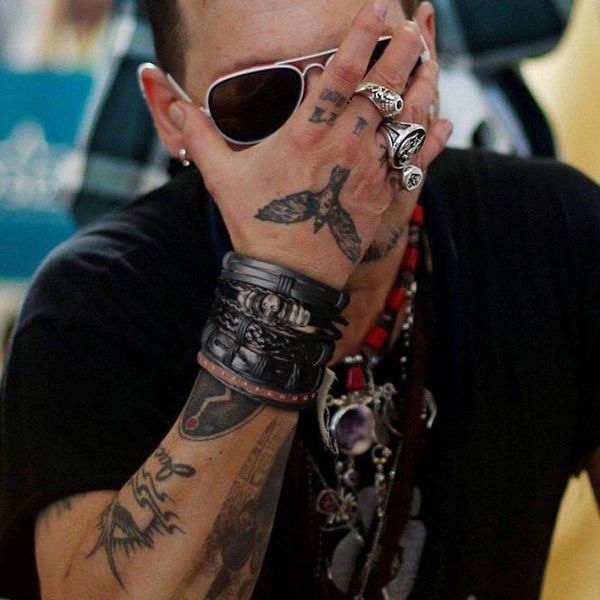 charm bracelets skull men's leather bracelet sets man accessories male jewelry men wristband, Golden;silver
charm bracelets skull men's leather bracelet sets man accessories male jewelry men wristband, Golden;silver