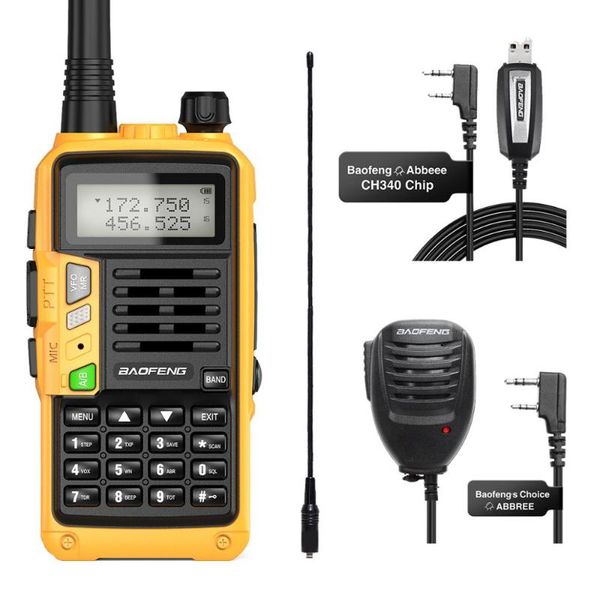 walkie talkie baofeng uv-s9 plus 10w dual band portable powerful with speaker transceiver upgrade cb radio
walkie talkie baofeng uv-s9 plus 10w dual band portable powerful with speaker transceiver upgrade cb radio