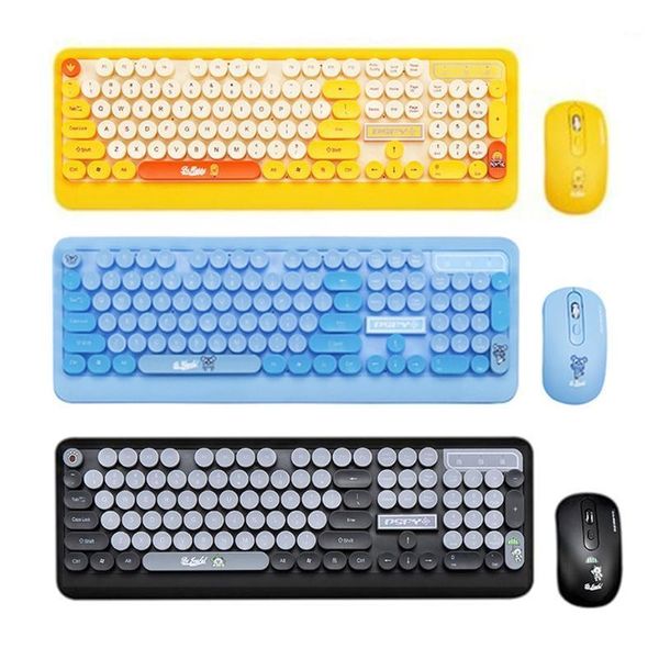 keyboard mouse combos cute cartoon fashion retro round keycap wireless usb receiver set 77ha1
keyboard mouse combos cute cartoon fashion retro round keycap wireless usb receiver set 77ha1