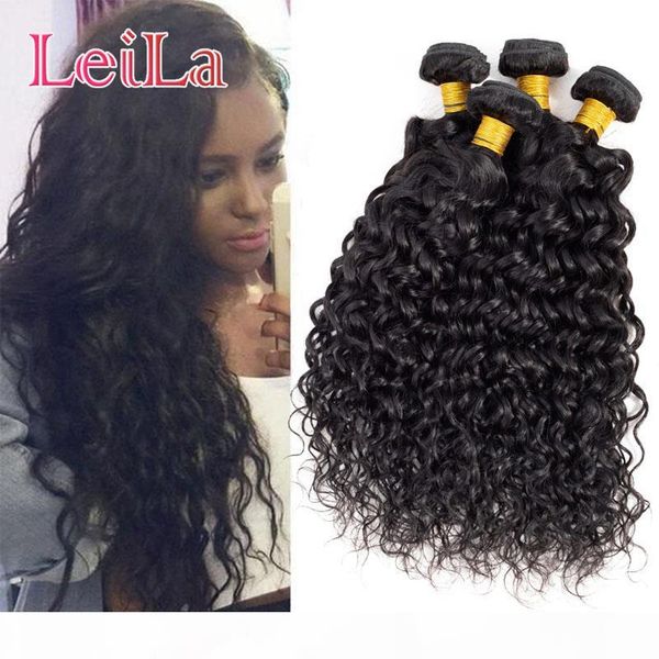 brazilian virgin hair water wave 4 bundles leila double wefts wet and wavy human hair extensions weaves 8-28inch brazilian water wave, Black
brazilian virgin hair water wave 4 bundles leila double wefts wet and wavy human hair extensions weaves 8-28inch brazilian water wave, Black