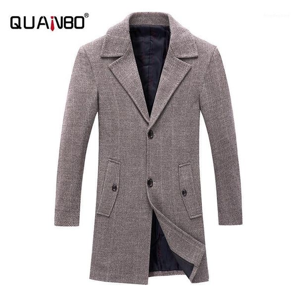 quanbo 2020 autumn winter new men's thick long business overcoat fashion twill fabric wool winter jackets brand clothing1, Black
quanbo 2020 autumn winter new men's thick long business overcoat fashion twill fabric wool winter jackets brand clothing1, Black