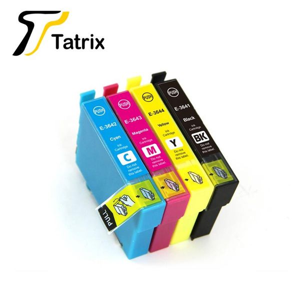 tatrix for 364xl compatible ink cartridge printer t3641 t3642 t3643 t3644 used in expression home xp-245 / xp-442
tatrix for 364xl compatible ink cartridge printer t3641 t3642 t3643 t3644 used in expression home xp-245 / xp-442