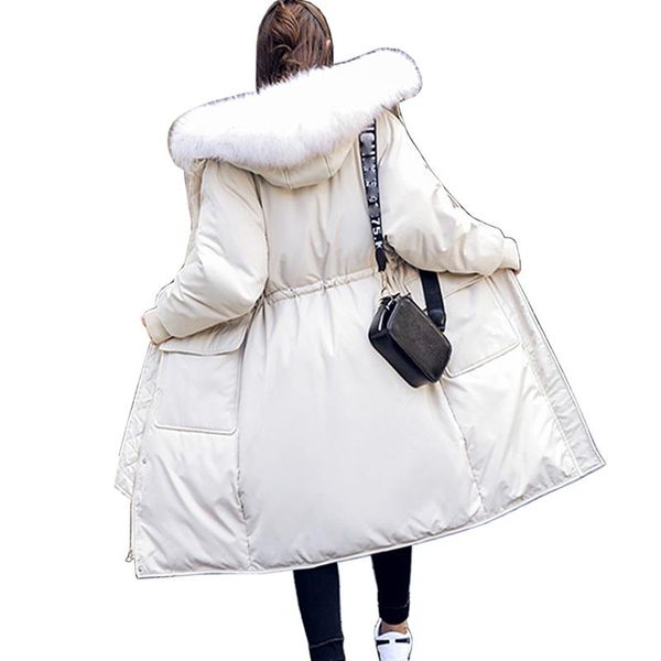 winter jacket women white duck down coat tide new parka female long down jacket coat with women warm large size hooded, Black
winter jacket women white duck down coat tide new parka female long down jacket coat with women warm large size hooded, Black