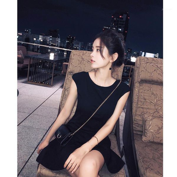 casual dresses mishow female summer solid dress o neck mini black sleeveless vistidos women clothing mx18b11501, Black;gray
casual dresses mishow female summer solid dress o neck mini black sleeveless vistidos women clothing mx18b11501, Black;gray