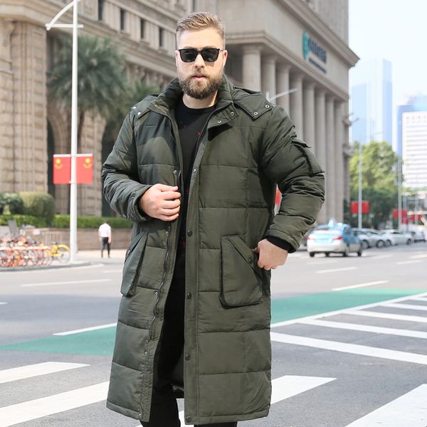 on male long the knee cotton white duck down black jacket casual winter clothes size -10xl hikp
on male long the knee cotton white duck down black jacket casual winter clothes size -10xl hikp