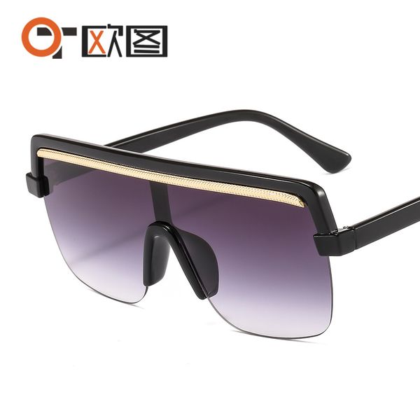 conjoined windproof 8069 pattern eyebrow decoration men's women's sunglasses fashionable and versatile for facial repair, White;black
conjoined windproof 8069 pattern eyebrow decoration men's women's sunglasses fashionable and versatile for facial repair, White;black
