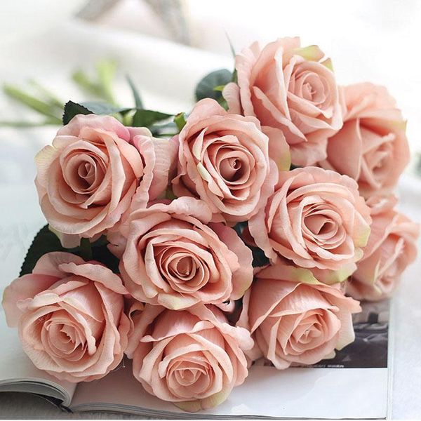 10pcs/lot rose bouquet artificial flowers silk peony big bouquet for bride wedding home decoration table decor1
10pcs/lot rose bouquet artificial flowers silk peony big bouquet for bride wedding home decoration table decor1