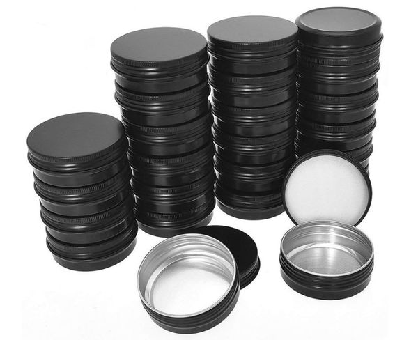black aluminum tin cans round metal tin container screw cans cosmetic sample containers candle travel 10ml 15ml 25ml 30ml 50ml 60ml 80ml
black aluminum tin cans round metal tin container screw cans cosmetic sample containers candle travel 10ml 15ml 25ml 30ml 50ml 60ml 80ml