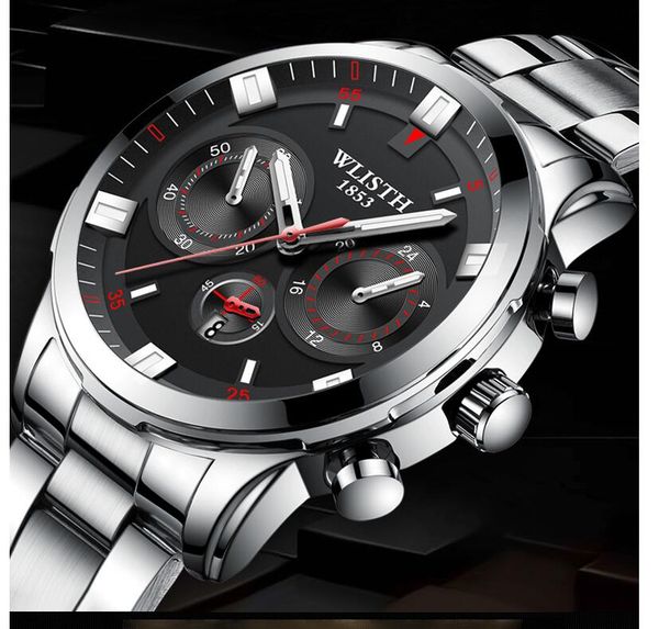 wlisth quartz wristwatch brand luxury mens watches business watch man saat steel luminous date clock male hour reloj hombre, Slivery;brown
wlisth quartz wristwatch brand luxury mens watches business watch man saat steel luminous date clock male hour reloj hombre, Slivery;brown
