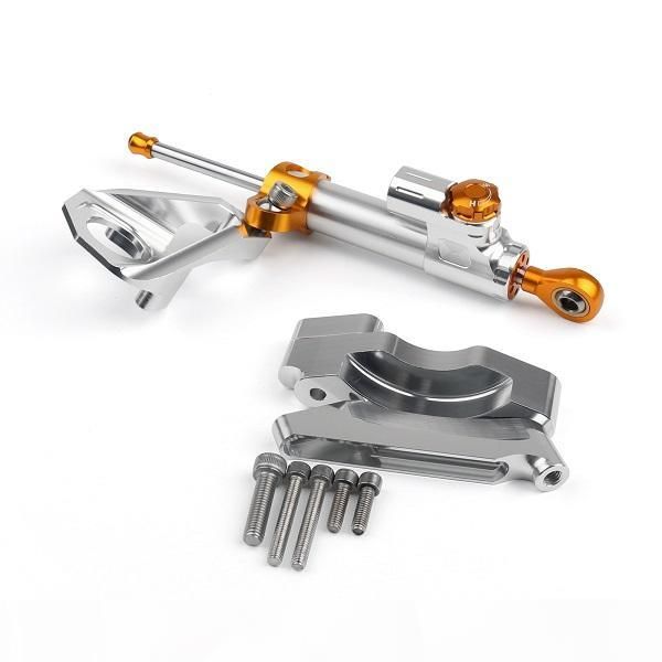 areyourshop motorcycle steering damper stabilizer for suzuki gsxr 600 750 2004-2005 gsxr 750 silver motorbike accessories parts
areyourshop motorcycle steering damper stabilizer for suzuki gsxr 600 750 2004-2005 gsxr 750 silver motorbike accessories parts