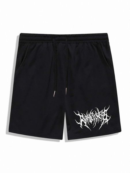 romwe guys graphic drawstring shorts 03sv#, Black
romwe guys graphic drawstring shorts 03sv#, Black