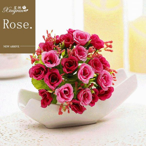 selling 7 head 21 flower diamond rose imitation flowers grade silk flower handmade artificial plant
selling 7 head 21 flower diamond rose imitation flowers grade silk flower handmade artificial plant
