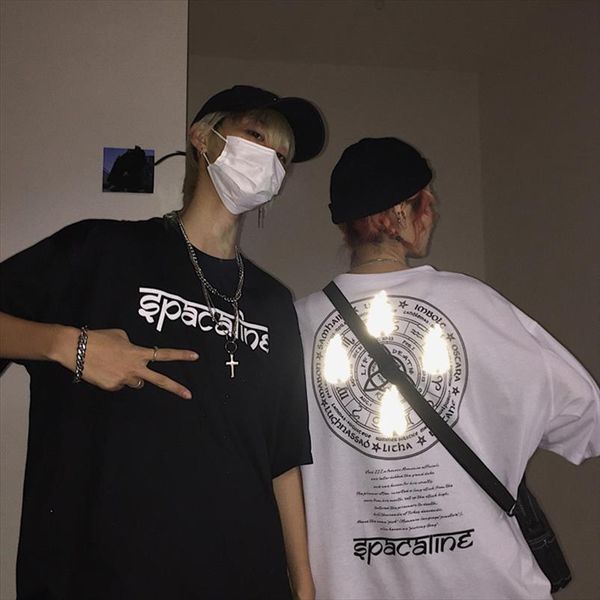 harajuku couple clothing summer fashion t shirt korean ulzzang streetwear reflective print short sleeve t shirts female, White
harajuku couple clothing summer fashion t shirt korean ulzzang streetwear reflective print short sleeve t shirts female, White