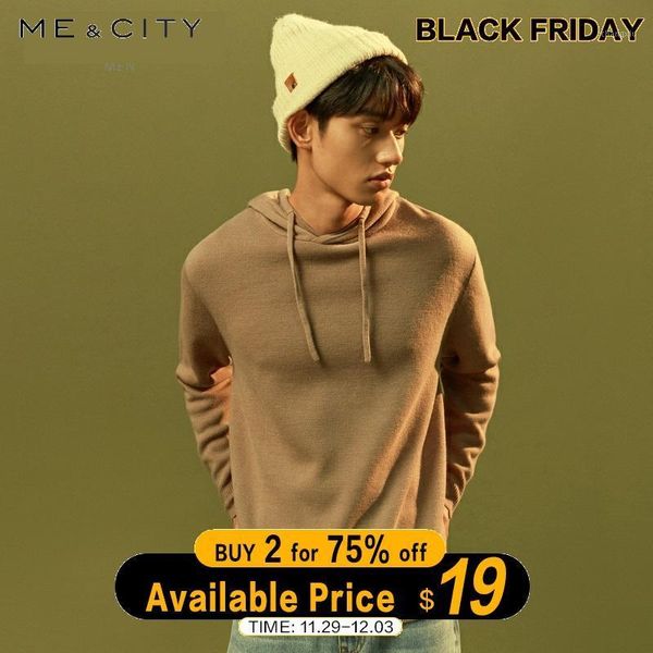 me&city 2019 new wool knitted basic sweater men hooded pullovers autumn winter men sweaters warm slim fit leisure sweaters1, White;black
me&city 2019 new wool knitted basic sweater men hooded pullovers autumn winter men sweaters warm slim fit leisure sweaters1, White;black