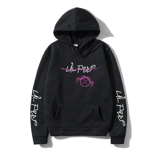 Lil peep men's and women's hoodi, cry baby printed Unisex casual sportswear, lil sportswear. to peek, Black
Lil peep men's and women's hoodi, cry baby printed Unisex casual sportswear, lil sportswear. to peek, Black