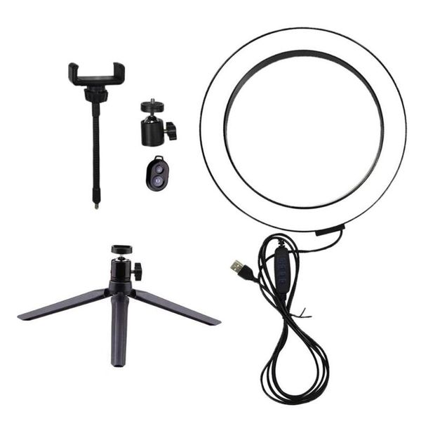 10'' led ring flash lights 3 color adjustable led ring light with mini tripod phone holder flash lamp with ball head
10'' led ring flash lights 3 color adjustable led ring light with mini tripod phone holder flash lamp with ball head