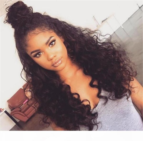 250% high density full lace human hair wigs with baby hair brazilian lace front human hair wigs for black women loose curly wig, Black;brown
250% high density full lace human hair wigs with baby hair brazilian lace front human hair wigs for black women loose curly wig, Black;brown